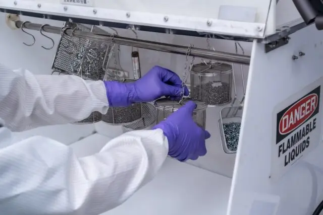 Cleanroom ready fasteners start with the right process.

SBS has certified cleanrooms in our Headquarters and Taiwan locations where fasteners are cleaned, inspected, and packaged for high purity environments.

#cleanroom #fasteners #manufacturing