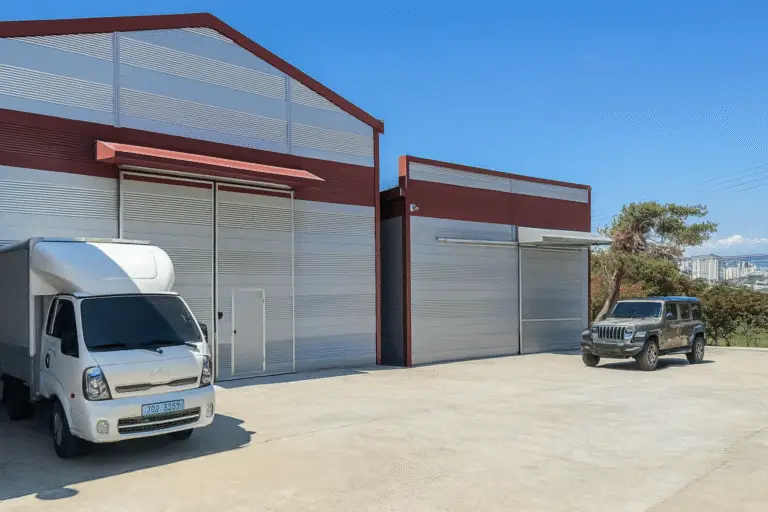 Outside of Korea Building Cleaned Up